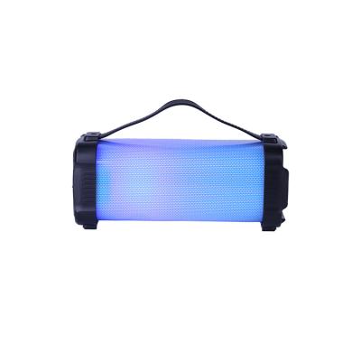 China LED Flashing light Portable Outdoor Subwoofer Wireless Stereo Bt Mini Speaker With Led Light for sale