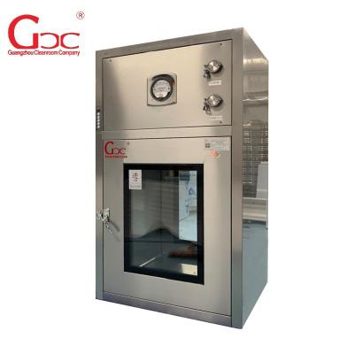 China Stainless Steel Laminar Flow Pass Box For Controlled Environments for sale