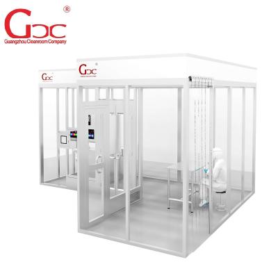 China 30m2 4pcs FFU  Mobile Clean Room / Class 10k Clean Room for sale