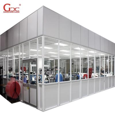 China Prefabcleanroom van 220V 60HZ/Klasse 100 Modulaire Cleanrooms van Softwall Te koop