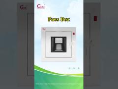 Controlled Contamination Transfer with Stainless Steel Cleanroom Pass Box and UV Light