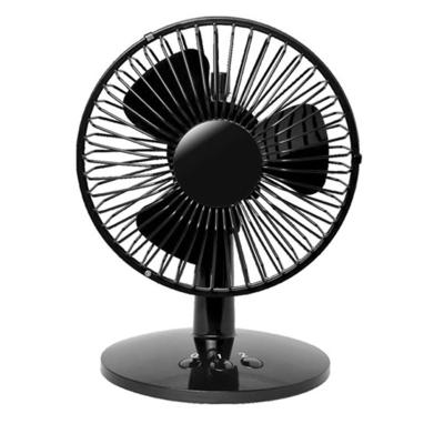 China Table USB Fan Table Standing Quiet Voice USB Outdoor Charging Adjustable 2 Speed ​​Direction Cool Wind Air Cooling DC Soft Blowing for sale