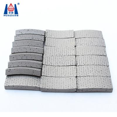 China For Reinforced Concrete Drilling Huazuan Arix Diamond Segments For Core Drill Bit For Drilling Reinforced Concrete for sale