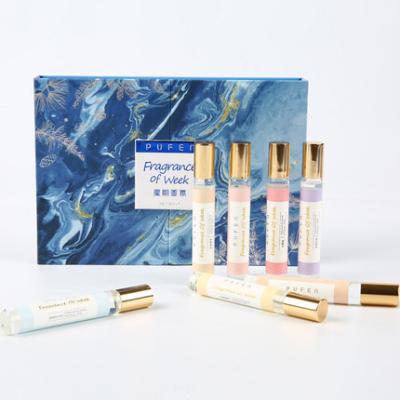 China Wholesale 7pcs Body Perfume Daily Spray Mist Long Lasting Care Fragrance Set For Women for sale