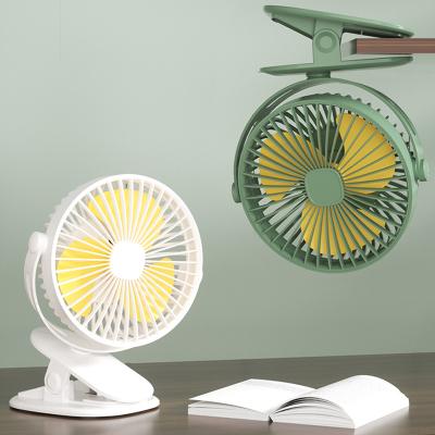 China Hotel USB Outdoor Mini Fan Portable Cordless Fan with Clip Charger Fan for sale