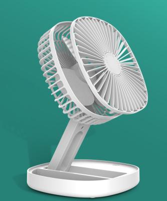 China USB Charged Rechargeable Foldable Waist Cooler Fan for sale