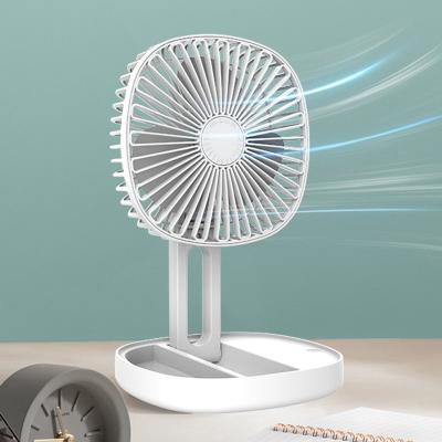 China Rechargeable Battery Operated Foldable Fan Table Fan for sale