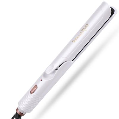 China Hotel Liya Fast Heat to 15s 2 in 1 Hair Straightener Curler Steam Hair Straightener for sale