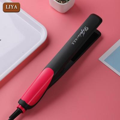 China Hotel Liya 2020 Hot Selling Titanium Hair Flat Iron Hair Straightener for sale