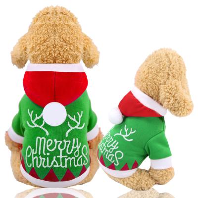 China Viable Christmas Fashion Costume Pet Coat Winter Hoodie Cloth Pet Dog Dress for sale