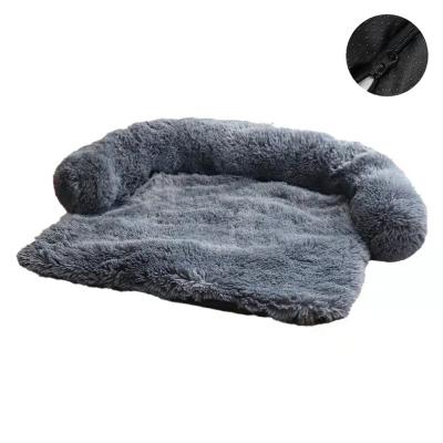 China Breathable Pet Bed Sofa Sleep Warm Soft Dog Bed Orthopedic Style Sofa Bed With Cover for sale