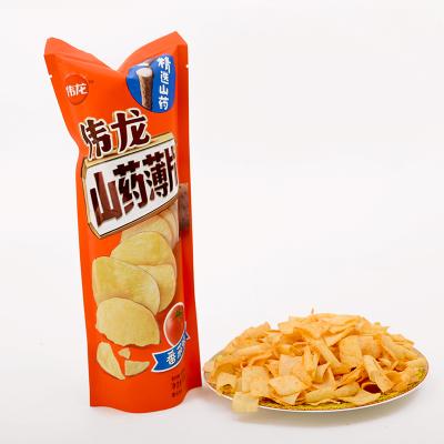 Cina Yam Chips Low Fat Healthy Snacks Tomato Flavor Private Label Healthy Potato Chips in vendita