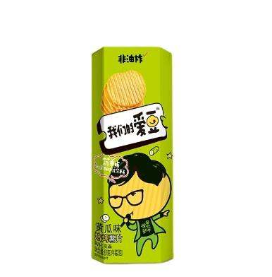 China Weilong Natural Factory Direct Potato Chips Cucumber Flavor Box 61g*1 Potato Chips Wholesale FCL Baking Potato Chips for sale