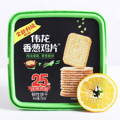 中国 Weilong Low-CARB Chive Biscuits Export Explosion Biscuit Low Fat Snack 販売のため