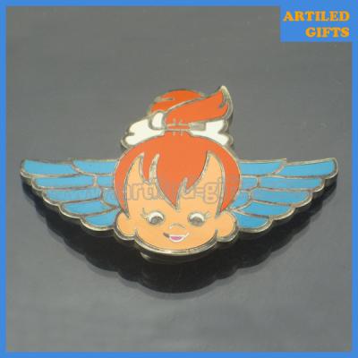 China Smile angle with wing belt buckle as ladies decorational ornaments for sale