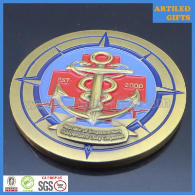 China Republic of Singapore Navy Independent Duty Corpsmen souvenir coin for sale