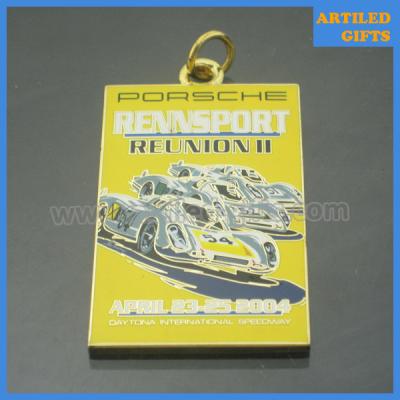 China Sports racing car gold medal Porsche reunion rennsport gold medal for sale