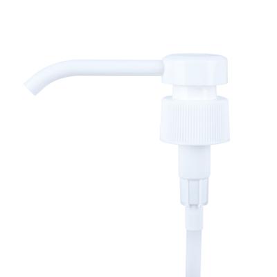 China Hotselling Non-refillable 28/410 9*8*3.5cm Long 16G Lotion Nozzle Pump Plastic Head Pump Screw for sale