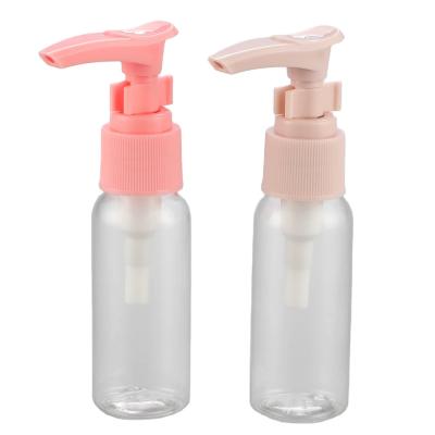 China Non Refillable Plastic PP Bottle Clip Lock Cosmetic Lotion Pump for sale