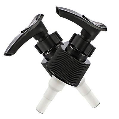 China ODM 20/410 24/410 28/410 non refillable black pp red purple green OEM clip plastic lotion pump for sale