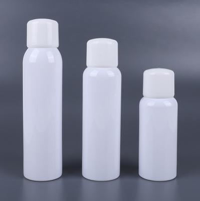 China Hotselling OEM ODM Cosmetic Packaging 100ml 0.2ml /T PET PP Clasp White Plastic Spray Bottle for sale