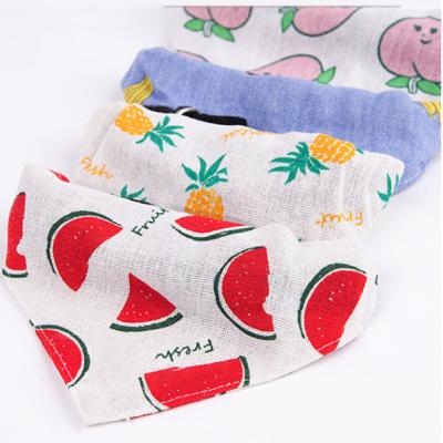 China Stocked Hot Sales Customized Pet Bandanas Sublimation Printing Dog Scarf Bandanas for sale