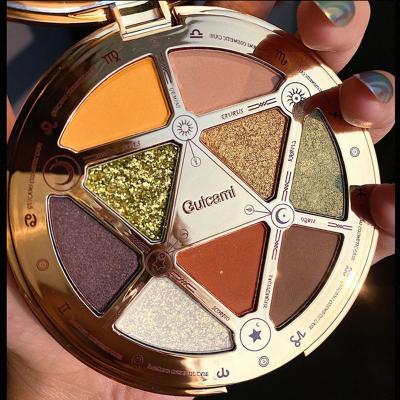 China Waterproof Wholesale Multicolor Cosmetics Eyeshadow Kit Make Up Palettes Eyeshadow for sale