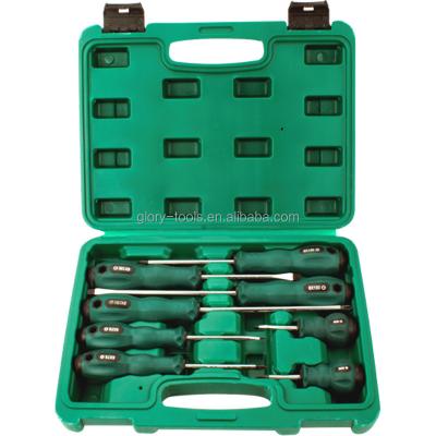 China 8pcs Flexible Durable DIY Tools CR-V Multifunctional Promotional Magnetic Screwdriver Set CL504906 for sale