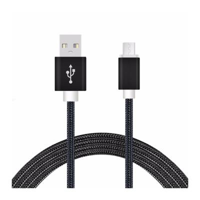 China MP3/MP4 Player Top Selling Nylon Braided 1m 2m 3m Micro USB Data Charging Cable For Android for sale