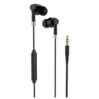 China new In-ear earphone and earphone wired 3.5mm in ear headphones earbuds heavy bass stereo wired headphones for sale