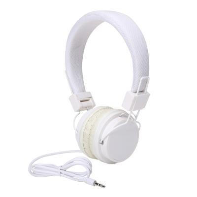 China Wholesale Headband PC Game Noise Canceling Earphone Wired Earphone With 3.5 Plug Stereo Connector for sale