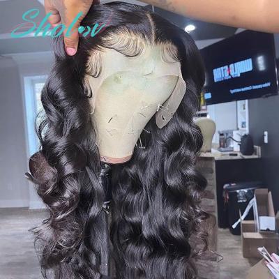 China Wholesale 360 ​​Curly Body Wave Lace Front Wigs For Vendor Short Colorful Woman, Curls Wig Hair Lace Headband, Real Red Hair Wig for sale