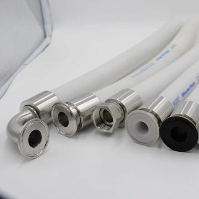 China General food grade stainless steel wire turbo silicon pipe connector for sale