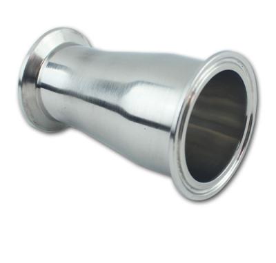 China Beer Sanitary Stainless Steel Joint Flange Quick Coupling Concentric Reducer for sale