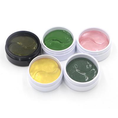 China Skin Care Cream Customizes All Colors High End Plastic Cosmetic Cream Jar 100ml Jar With Lid Body Lotion Eye Mask Jar Container With Eye Care for sale