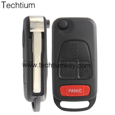 China Car key replacement FOR Mercedes Benz blank key2 1 REMOTE KEY FOR BENZ Mazda 8c chip transponder key FOR BENZ L for sale