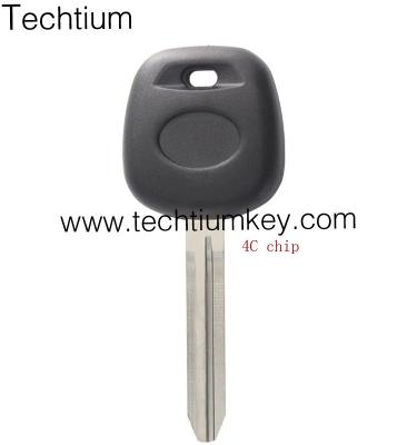 China Original car key replacement quality mute key transponder key for toyota yaris for sale