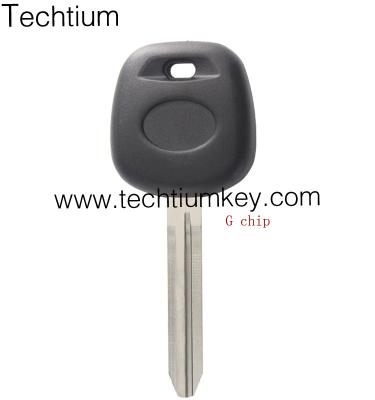 China Car Key Replacement Original ID67 Chip Transponder Key Ceramic Shell Toyota for sale