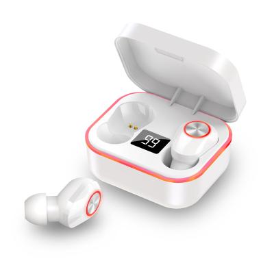 China NEW ARRIVING Mini Portable TWS M8 Earphone Noise Canceling Headset Sports Stereo Radio Handsfree Wireless Earbuds Earbuds for sale