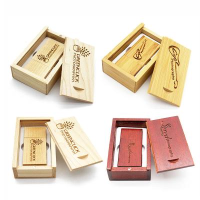 China 2021 wooden new fashion order,wooden usb stick pendrives as promotional gifts to customers wooden usb flash order with box for sale