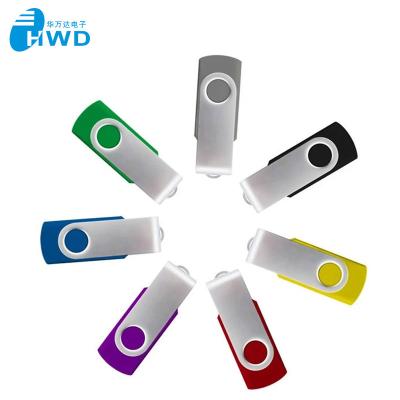 China Plastic USB Twist Notebook PC Reading 16GB 32GB 64GB Swivel Usb Flash Drive for sale