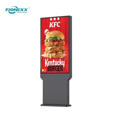 China IP66 Drive Thru Digital Signage 55inch Outdoor Menu Board for sale