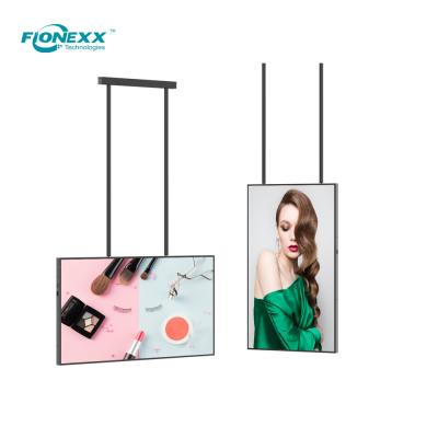 China Ceiling Mounted 2K/4K LCD Screen Digital Signage Advertising Kiosk For Indoor Marketing for sale