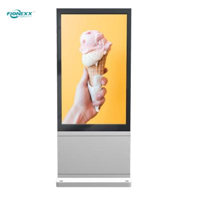 China LCD Size 49inch Indoor Floor Standing Digital Totem Advertising Kiosk with Touch Screen for sale