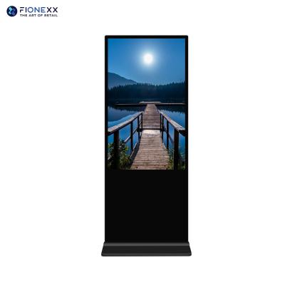 China 55inch Floor Standing Digital Display Totem With Android / Windows OS for sale