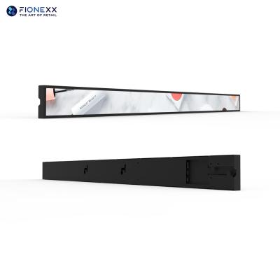 China Customization 35inch Shelf Edge Retail Digital Signage 2880x158 Resolution for sale