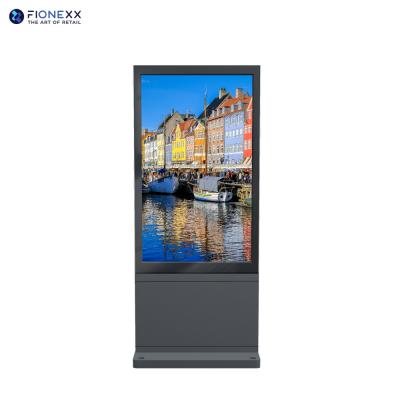 China 55inch Fanless Outdoor Digital Totem With PCAP Touch For Optional for sale