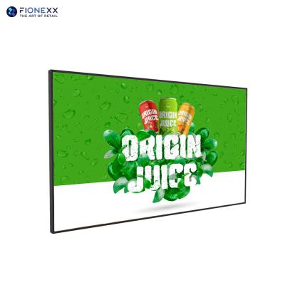 China QLED 4K 65 Inch Lcd Display Wall Mount Lcd Panel 700nits Brightness for sale