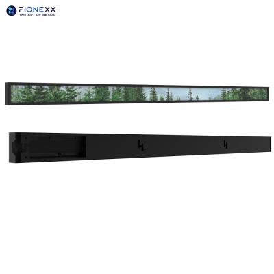 China 37 Inch Or Smaller Shelf Edge Stretched Bar LCD Screen Digital Signage Display for sale