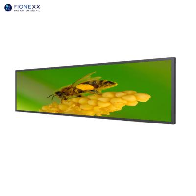 China 56.2inch Stretched Bar LCD Display 4K 500nits Ultra Wide Wall Mounted for sale